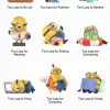 Minions Lazy Every Day-serien Figurer