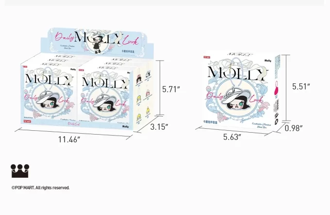 MOLLY Daily Look-serien – Kortholderanheng Blindboks