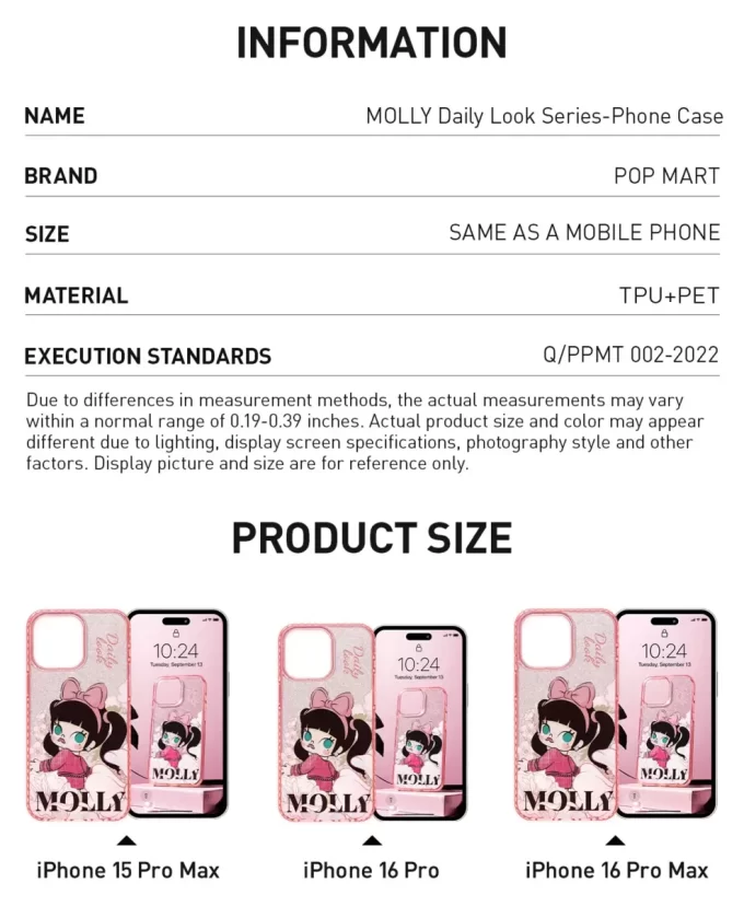 MOLLY Daily Look-serien – mobildeksel