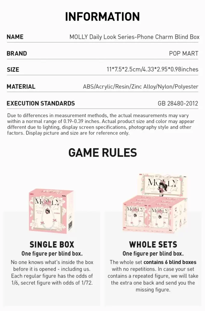 MOLLY Daily Look-serien – Telefonanheng – Blindboks