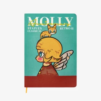 MOLLY jubileumsstatue klassisk retro 2-serie – notatbok