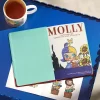 MOLLY jubileumsstatue klassisk retro 2-serie – notatbok