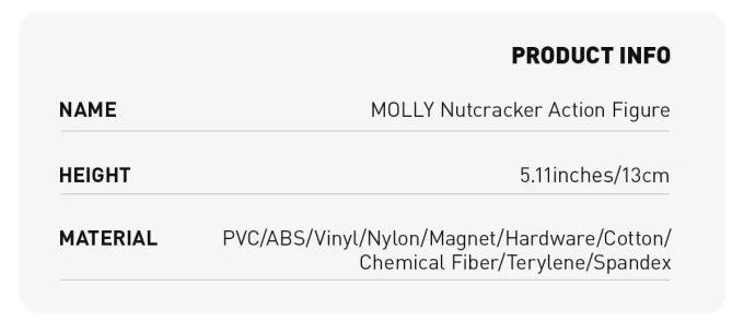 MOLLY Nøtteknekkeren actionfigur