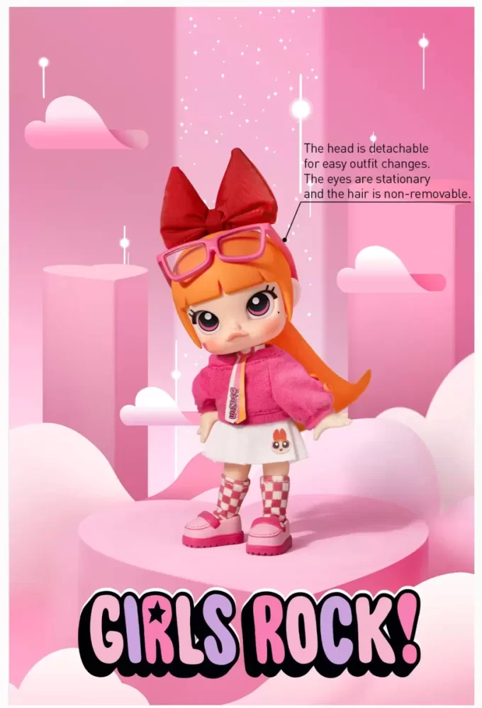 MOLLY × Powerpuff-jentene-serien actionfigur