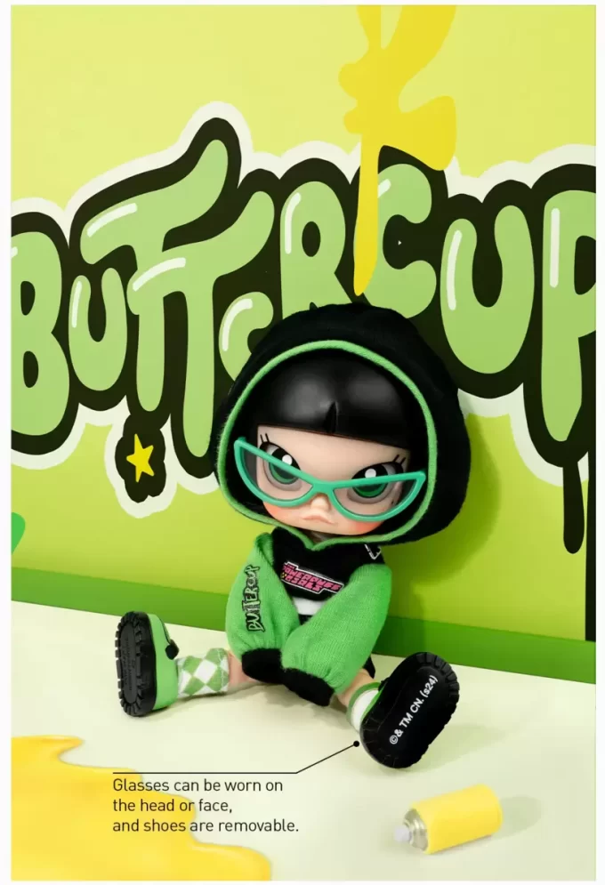 MOLLY × Powerpuff-jentene-serien actionfigur
