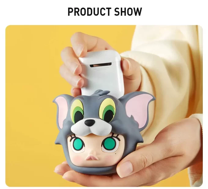 MOLLY X Warner Bros. 100-årsjubileumsserien – øretelefonveske (Tom og Jerry)