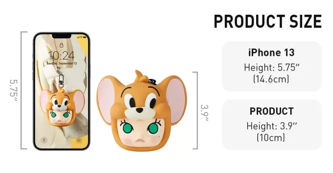 MOLLY X Warner Bros. 100-årsjubileumsserien – øretelefonveske (Tom og Jerry)