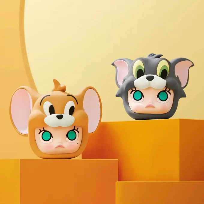 MOLLY X Warner Bros. 100-årsjubileumsserien – øretelefonveske (Tom og Jerry)