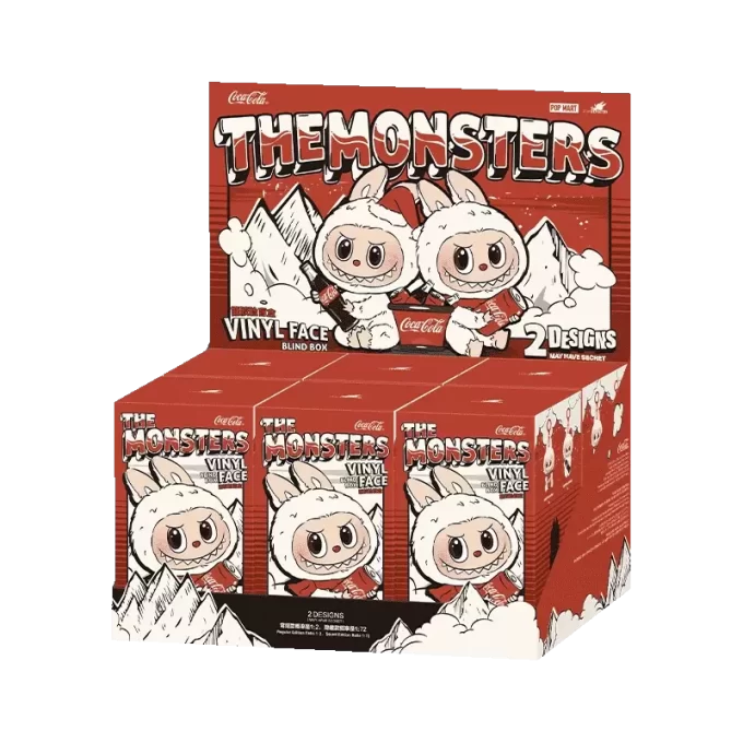 MONSTERNE I COCA-COLA-SERIEN – Vinylboks med ansikt