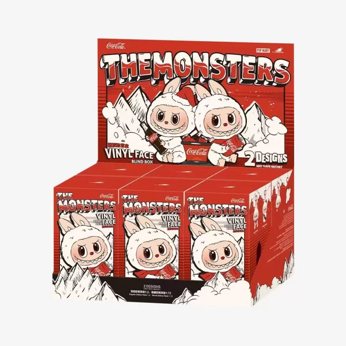 MONSTERNE I COCA-COLA-SERIEN – Vinylboks med ansikt