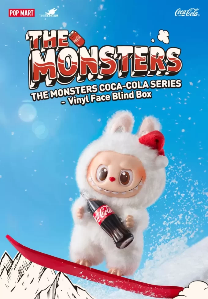MONSTERNE I COCA-COLA-SERIEN – Vinylboks med ansikt