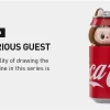 MONSTERNE I COCA-COLA-SERIEN – Vinylboks med ansikt