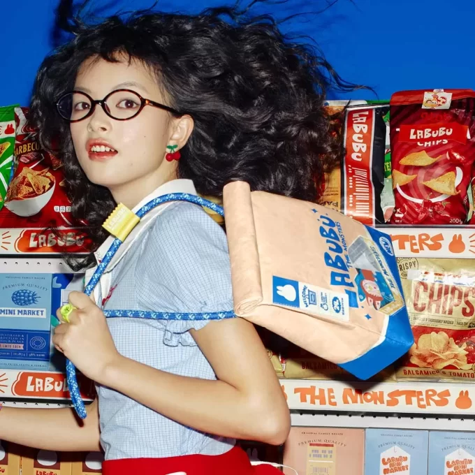 MONSTRENE Wacky Mart-serien – Messenger-veske