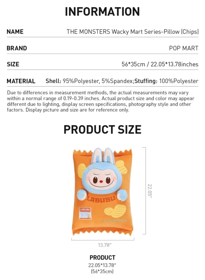 MONSTRENE Wacky Mart-serien – Pute (Chips)