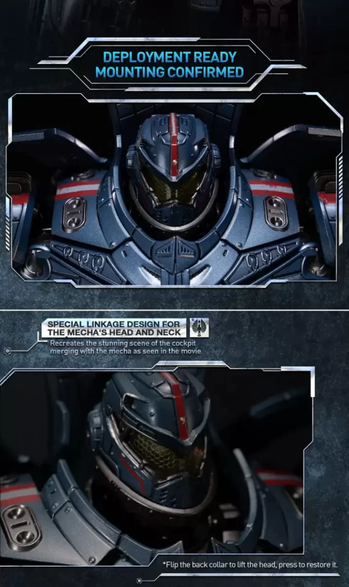 Pacific Rim: Gipsy Danger støpt actionfigur