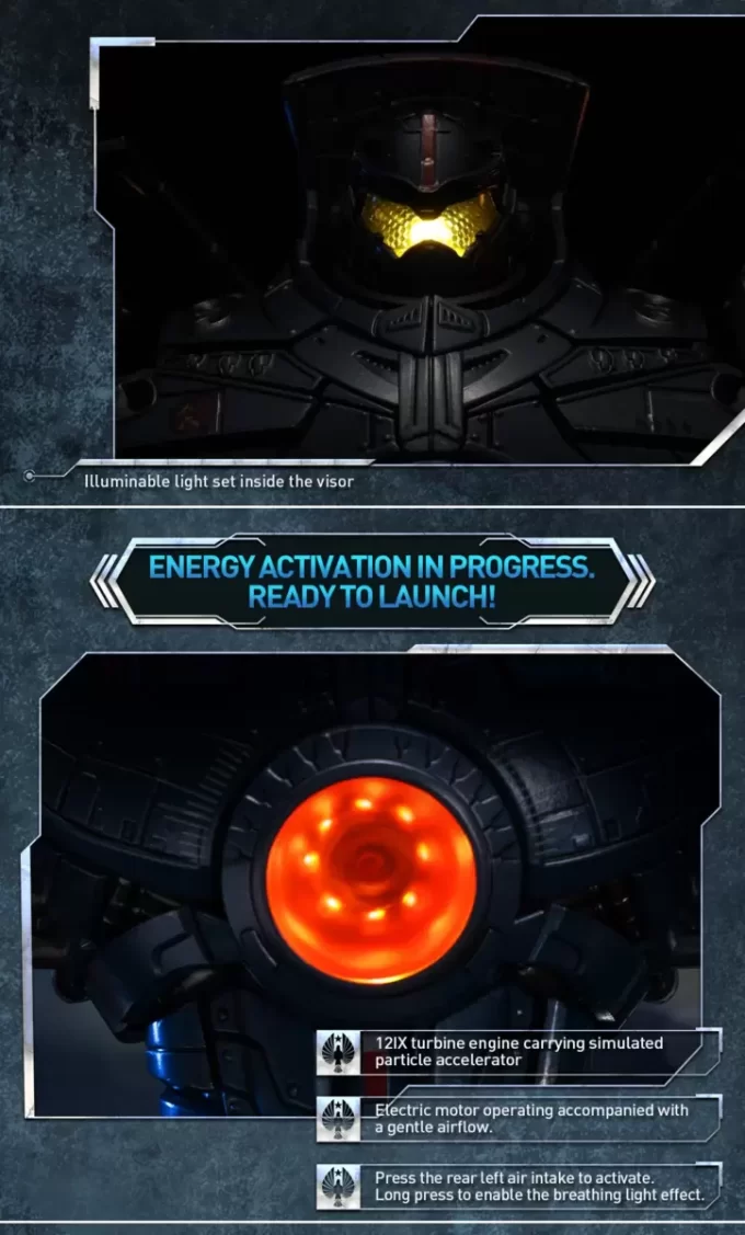 Pacific Rim: Gipsy Danger støpt actionfigur