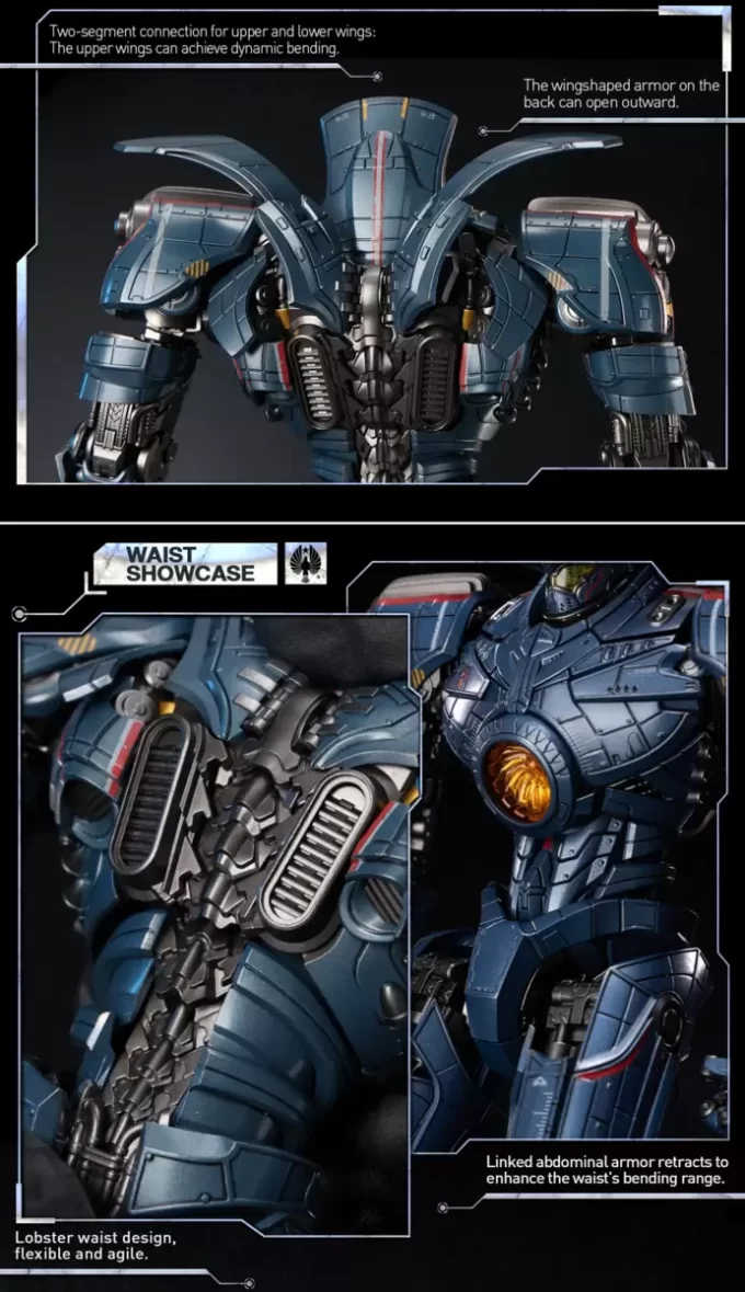 Pacific Rim: Gipsy Danger støpt actionfigur