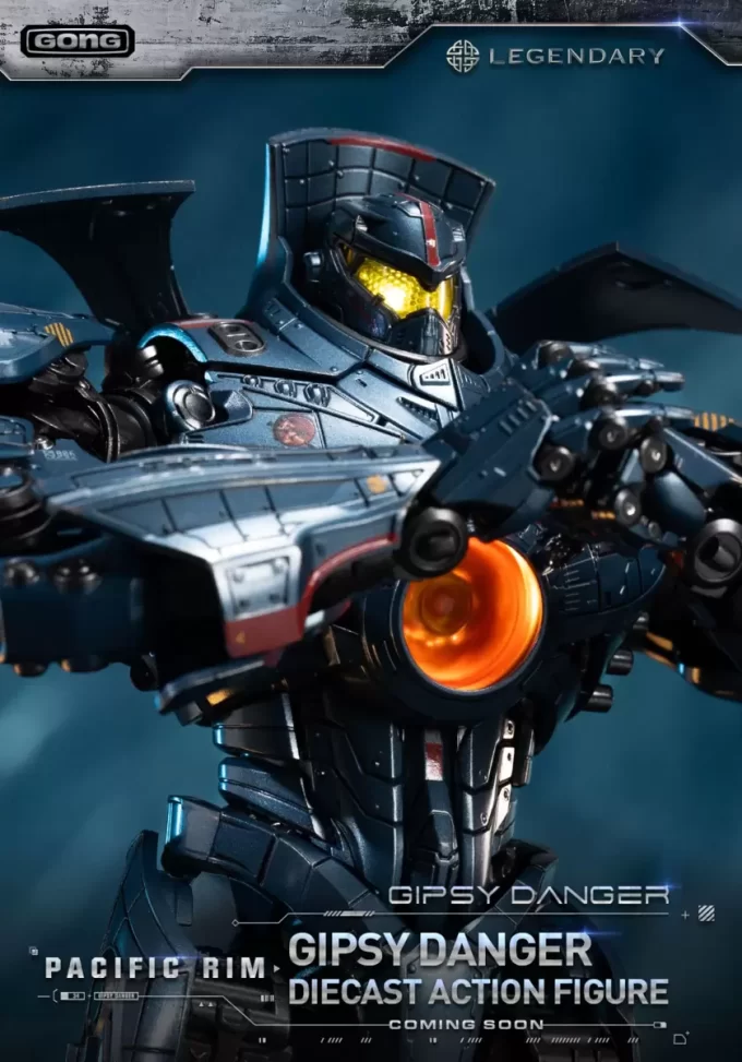 Pacific Rim: Gipsy Danger støpt actionfigur