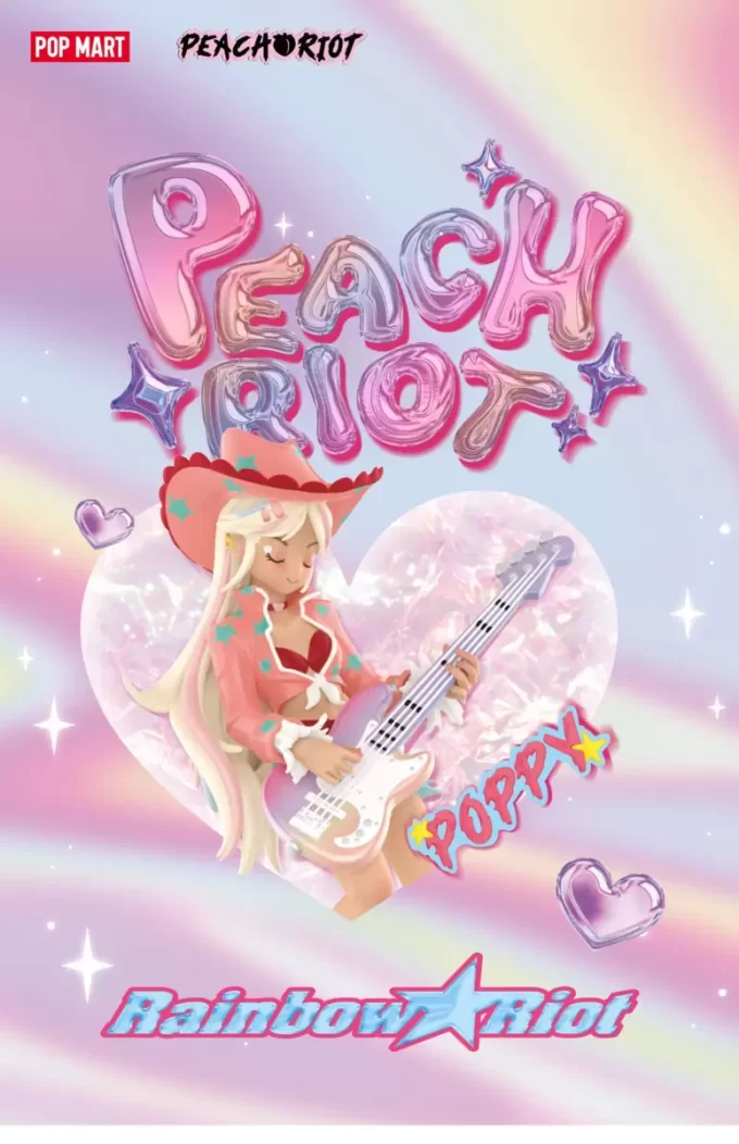 Peach Riot Rainbow Riot Figur – Valmue