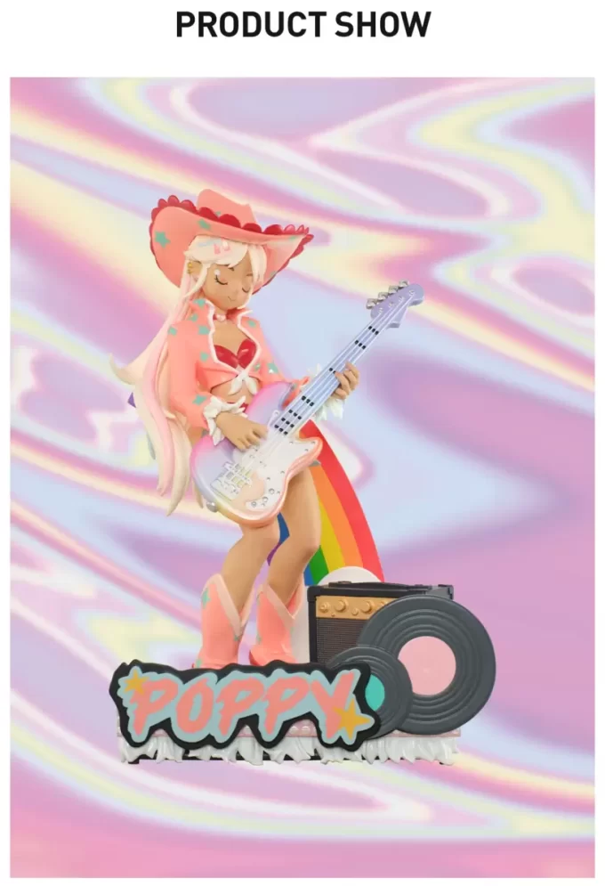 Peach Riot Rainbow Riot Figur – Valmue