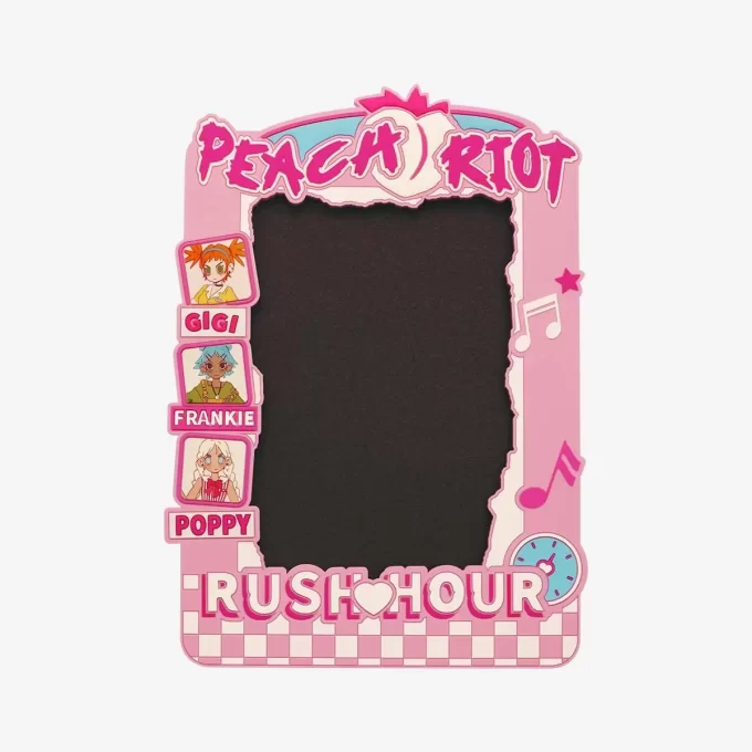 Peach Riot Rush Hour-serien – fotoramme (6 tommer)