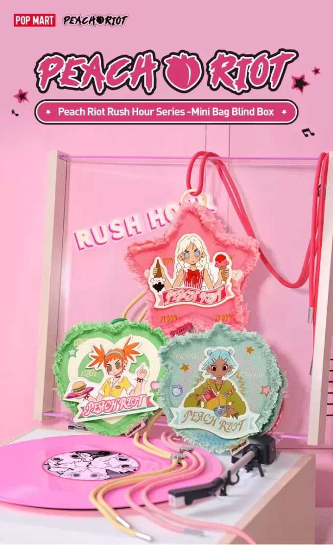 Peach Riot Rush Hour-serien – Mini-veske i blindboks
