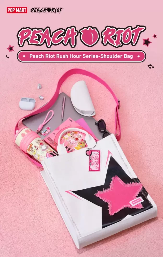 Peach Riot Rush Hour-serien – skulderveske