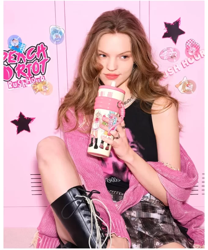 Peach Riot Rush Hour-serien – Straw Cup