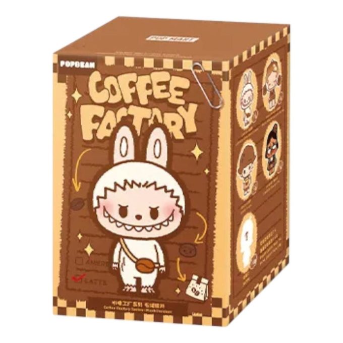 Pop Bean Coffee Factory Plysjanheng Forseglet Etui (1 Blindboks)