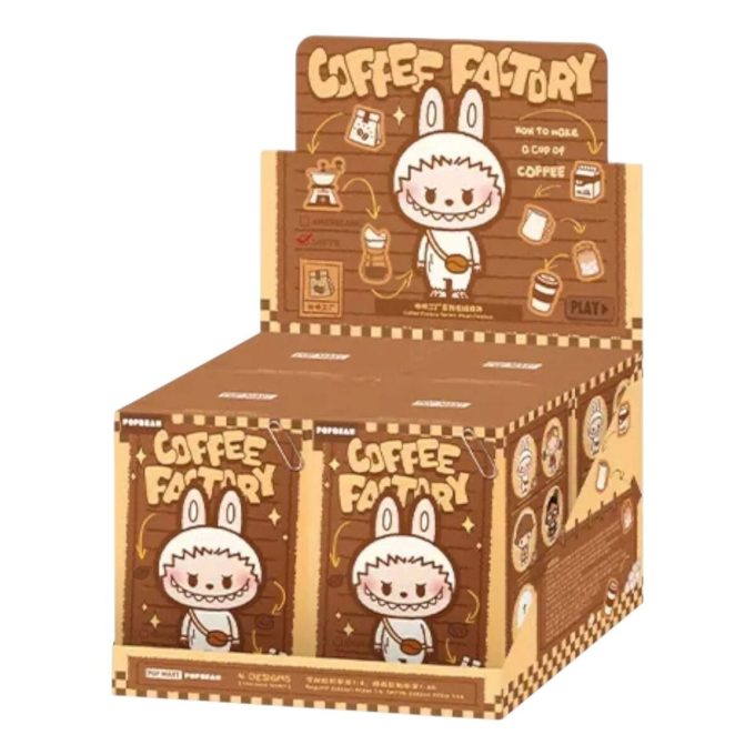 Pop Bean Coffee Factory Plysjanheng Forseglet Etui (4 Blindbokser)
