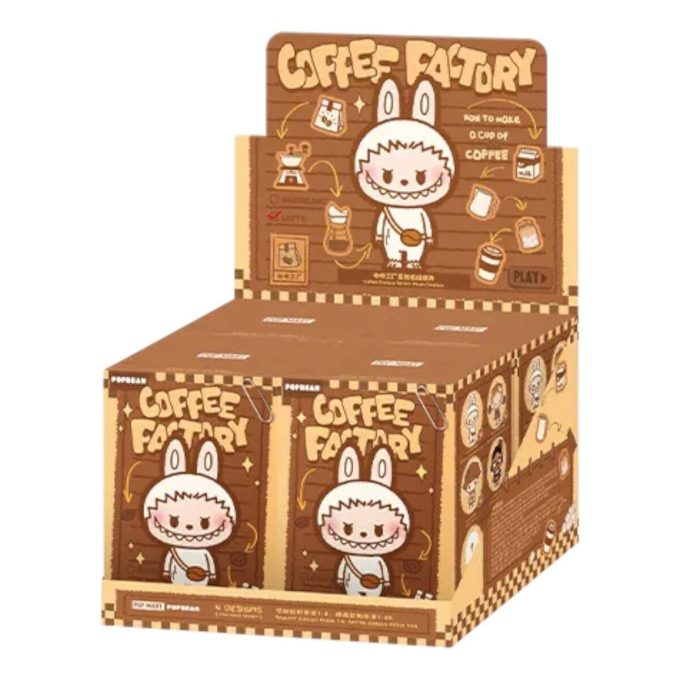 Pop Bean Coffee Factory Plysjanheng Forseglet Etui (4 Blindbokser)