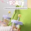 POP BEAN Pajama Party Dobbeltlags Ristestråkopp