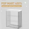 POP MART 400 % monterbar opplyst utstillingsbeholder