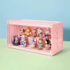 POP MART lysende utstillingsbeholder (hvit og gul og rosa)