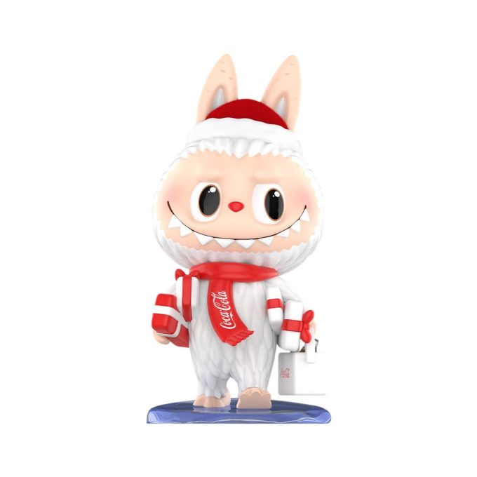 Pop Mart x Coca-Cola The Monsters Labubu-figur &laquo;Gavelevering&raquo;