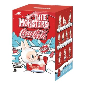 Pop Mart x Coca-Cola The Monsters Labubu-figur i forseglet etui (1 blindboks)