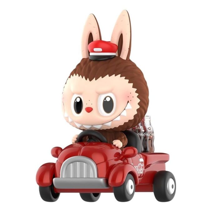 Pop Mart x Coca-Cola The Monsters Labubu-figur «Labubu Express» hemmelig utgave