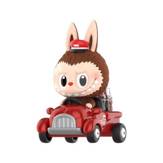 Pop Mart x Coca-Cola The Monsters Labubu-figur «Labubu Express» hemmelig utgave