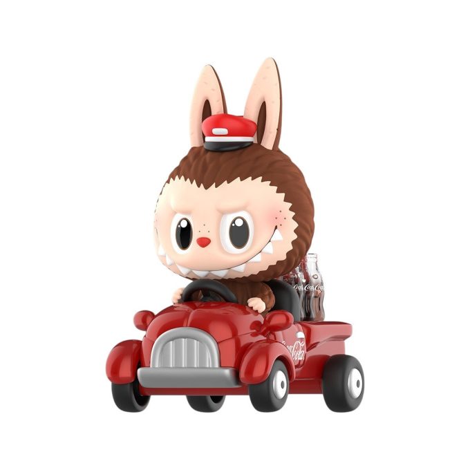 Pop Mart x Coca-Cola The Monsters Labubu-figur «Labubu Express» hemmelig utgave