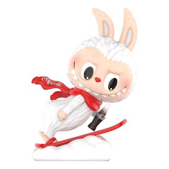 Pop Mart x Coca-Cola The Monsters Labubu-figur «Snowy Mountain»