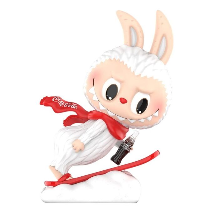Pop Mart x Coca-Cola The Monsters Labubu-figur «Snowy Mountain»