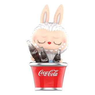 Pop Mart x Coca-Cola The Monsters Labubu-figur «Tid for å kjøle seg ned»