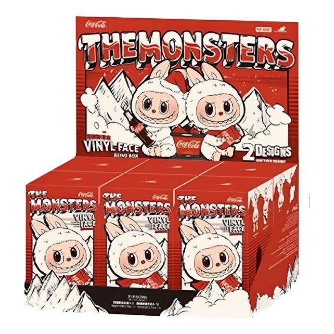Pop Mart x Coca Cola The Monsters Labubu forseglet etui (6 blinde esker)