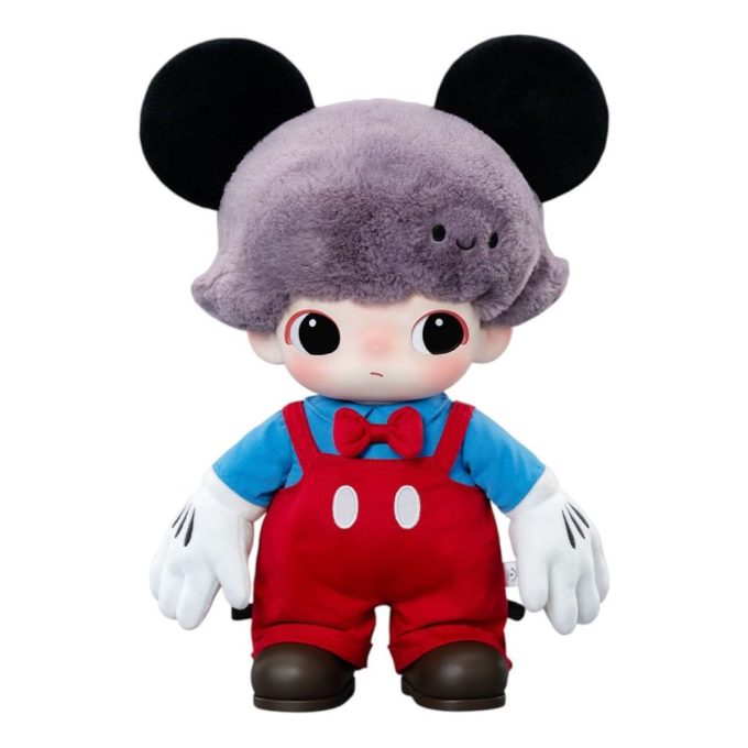 Pop Mart x Disney Dimoo World Mikke Mus Vinyl Plysjpose