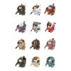 Pop Mart x Kow Yokoyama MA.K.The Monsters Labubu forseglet etui (12 blinde esker)