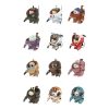 Pop Mart x Kow Yokoyama MA.K.The Monsters Labubu forseglet etui (12 blinde esker)