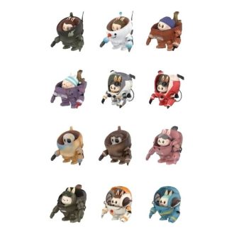 Pop Mart x Kow Yokoyama MA.K.The Monsters Labubu forseglet etui (12 blinde esker)