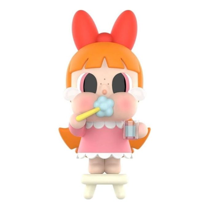 Pop Mart x Powerpuff Girls CryBaby Vinylfigurer &laquo;Brushing Teeth Blossom&raquo;