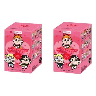 Pop Mart x Powerpuff Girls CryBaby vinylfigurer forseglet etui (2 blinde esker)