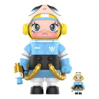 Pop Mart x Powerpuff Girls Mega Space Molly Bubbles 100 % og 400 % sett